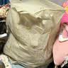 哈乐熊 HA LE BEAR被子收纳袋子大容量搬家衣服棉打包袋被防潮防霉衣物整理箱储物袋 Duck雏菊米色180升 实拍图