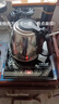 王牌名典自动上水电热水壶茶台烧水壶玻璃茶具套装恒温水壶煮茶器电茶壶开水壶烧水器功夫茶具电茶炉煮水 388(小水柱 半自动)(37*20cm)黑色1L 实拍图