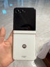 摩托罗拉moto razr 50 第五代折叠屏 3.6英寸大外屏 IPX8抗水 60万次折叠认证 5GAI手机 白色恋人8+256GB 实拍图