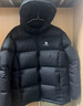 骆驼火山羽绒服1.0情侣男女加厚防极寒鸭绒面包服外套冬季城市轻户外 幻影黑，男女同款 L 实拍图