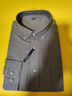 凡客诚品（VANCL）长袖衬衫男全棉领尖扣牛津纺商务休闲经典舒适衬衫 灰绿 XL 实拍图