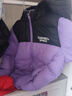 雪中飞【双面穿】儿童羽绒服冬季轻薄男女童面包服羽绒服蝶恋紫170cm 实拍图