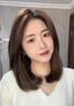 千丝雅假发全头套女自然蓬松减龄初恋锁骨发递针无痕隐形真发短发假发套 双递针【摩卡棕】30cm 中发 气质中分款 实拍图