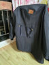 蔚奇男士防水防油长袖围裙2025新款家用厨房罩衣年轻高级感秋冬工作服 黑色 1条 [9010]长袖-加大码 实拍图