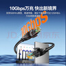 山泽(SAMZHE)超六类万兆网线10米 CAT6A高速成品网线 家用电脑网络宽带工程跳线 8芯2.5g连接线 D6A100 实拍图