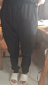 安踏女裤运动裤子女士秋冬季款加绒加厚保暖亲肤舒适针织卫裤休闲长裤 【加绒Anta字母标收口】基础黑-4 XL 女175 实拍图