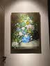 画大芬客厅装饰画实木框雷诺阿春之花束大芬油画村欧式玄关餐厅卧室床头 春之花束-沙比利框 中号：55*70cm 实拍图