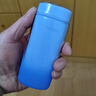 拜尔（BAIR）V2小不点 迷你冲牙器 便携式正畸电动洗牙器家用洁牙水牙线冲洗器 送女男朋友女神节礼物 蓝屿（折叠后约12厘米） 4支喷头 实拍图