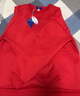 GENIOLAMODE加绒卫衣男新年红纯色休闲圆领保暖舒适新年穿搭上衣 实拍图