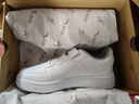 安踏童鞋小白鞋儿童运动鞋男女同款秋季新品白色低帮板鞋学生休闲鞋子 【店长推荐】白/雾灰8088-4（男女同款） 36 脚长约23cm 实拍图