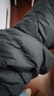 雪中飞秋冬新款内搭轻薄羽绒外穿时尚简约舒适服帖羽绒内恤女 宝石黑|8086 S 160/84A 实拍图