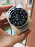 【经典绿水鬼】黑水鬼全新欧利时腕表瑞士认证机械腕表潜航者防水夜光经典时尚百搭酷型格 欧利时6650本黑黑水鬼机械表 实拍图