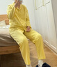 蕉内周冬雨同款301H睡衣男女士纯棉情侣家居服速干春夏季送父亲节礼物 【女士】豆黄-周冬雨同款 M 实拍图