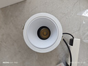 小米已接入米家智能led筒灯嵌入式家用客厅防眩光天花灯洞灯蓝牙mesh 米家筒灯【雅黑杯10W】开孔75mm 实拍图