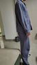 芬腾睡衣男英伦刺绣棉针织长袖家居服男士睡衣 实拍图
