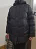 坦博尔羽绒服女中长款带帽宽松舒适保暖妈妈款外套510560D 黑色 190  实拍图