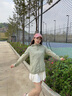 Columbia哥伦比亚户外春夏女拒水UPF50马卡龙防晒衣轻薄舒适皮肤衣XR7741 348 S (155/80A) 实拍图