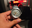 安普里奥·阿玛尼（Emporio Armani）手表男自动机械表情人节生日礼物送男友黑武士镂空明星同款腕表 【明星同款】绿.水鬼 AR60053 实拍图