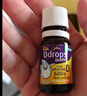 Ddrops滴卓思婴儿d3滴剂 维生素d3婴儿钙吸收骨骼牙齿发育 低敏d3 0-1岁 【1-18岁】儿童D3滴剂600IU 实拍图