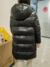 高梵黑金鹅绒服先锋4.0六格新款男女同款中长款冬季外套 黑色 XS 实拍图