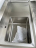 法耐（FANAI） 加厚304不锈钢一体水槽柜商用厨房洗菜盆洗手池洗碗池一体盆 【耐用右单槽】长120宽60高80 实拍图