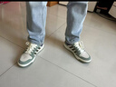 adidas ENTRAP美式校园风运动少年感复古篮球风板鞋男女阿迪达斯 汉玉白/岩层橄榄绿/银灰绿   37 实拍图
