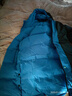 雪中飞【蓄热】童装儿童羽绒服男童女童纯色中大童拼接羽绒服浅蓝110cm 实拍图