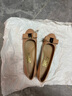菲拉格慕（Ferragamo）女士骨色/米色Vara蝴蝶结高跟鞋 0753641_1D _ 55 礼物送女友 实拍图