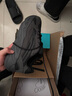 音奈音贾基椰子鞋男冬季莆田鞋韩版老爹鞋男女情侣潮流运动厚底休闲鞋 700黑魂（蓝盒双重包装） 43 实拍图