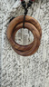 龙虎山发货正品天然雷击枣木乾坤圈阴阳环桃木道家国风吊坠手把件 七星-内径3.5吊坠 实拍图