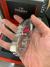 天梭（TISSOT）【新年礼物】瑞士1853手表 新款速驰系列计时运动防水石英男表 黑盘钢带T116.617.11.057.01 实拍图