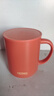 膳魔师（THERMOS）陶瓷保温杯马克咖啡杯440ml茶杯男女水杯子TCDG-451LC-OR(赪霞) 实拍图