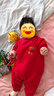 巴拉巴拉balaOne婴儿连体衣新生儿满月爬服2025冬夹棉加厚萌208425133201 实拍图