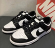 NIKE耐克DUNK LOW(GS)中大童运动鞋女鞋春夏黑白熊猫CW1590-100 39 实拍图