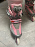 micro迈古联名COSMOID轮滑鞋儿童男女直排溜旱冰硬壳初学 JOY粉色套餐L 实拍图