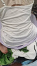 红豆背心女莫代尔蕾丝V领吊带轻盈精致显瘦百搭打底衫 气质白165 实拍图