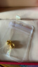 谢瑞麟（TSL）黄金转运珠足金路路通简约猫眼串珠不含手绳YS009 计价类（工费140元） 约0.3g 实拍图