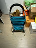 匠者折叠购物车便携轻便铝合金手拉车购物小拖车家用拉杆买菜车小拉车 马卡青六轮款铝合金购物车创新款 实拍图