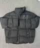MEDM【王鹤棣同款】 国潮字母刺绣保暖立领羽绒服冬季外套 灰色 2XL 实拍图