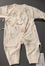 贝乐咿新生儿衣服秋季冬款刚出生婴儿和尚服连体衣纯棉初生宝宝哈衣爬服 1974动物乐园+1690坐坐熊 66cm （建议3-6个月） 实拍图