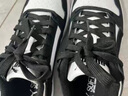 彪马（PUMA）男女同款经典休闲透气复古百搭潮流板鞋 REBOUND 370539 黑色-白-01 36 实拍图