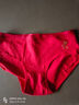 浪莎本命年大红内裤女棉龙年生肖结婚三角短裤女士内裤袜子礼盒装 实拍图
