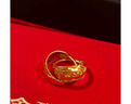 中鑫珠宝520生日礼物黄金妈妈耳环女足金999.9车花耳圈送长辈金耳钉 【现货】3.3g 实拍图