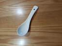 美厨（maxcook）饭勺汤勺 陶瓷勺餐勺汤匙勺子调羹 5.5英寸6个装 纯白款MCCU5169 实拍图