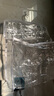 雪源花浴室防水挂袋放衣服寝室宿舍透明收纳袋收纳神器大容量防水袋学生 普通款大号月光白 实拍图