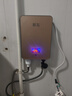 新飞即热式电热水器速热式快速小型省电家用小厨宝集成淋浴洗澡免储水恒温过水热壁挂式防漏电加热器 6000W 香槟金【三键经典款+配件礼包】 实拍图