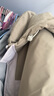 海澜之家（HLA）羽绒服男冬季运动连帽三防石墨烯蓄热外套男冬季 卡其镶拼8G L 175/92A推荐137~150斤 实拍图