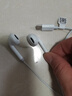 品胜耳机有线手机type-c接口适用于苹果15pro vivo小米oppo红米华为荣耀三星3.5mm圆孔线控带麦电脑 扁口丨半入耳式-白色 线长1.2m 实拍图