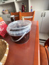 佳叶食品级加厚透明泡菜桶腌菜塑料桶糖蒜桶酵素桶发酵桶带盖密封水桶 500ml-防盗扣款*2个 实拍图