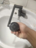 友莱卫浴（Yoroow） 万向旋转面盆水龙头冷热水洗脸盆厨房两用机械臂旋转龙头  万向旋转龙头【哑光黑】 实拍图